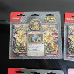 6x Pokemon TCG ME2.5 Ascended Heroes 2-Pack Blister Bundle Larry Erika Sealed - Image 4