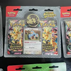 6x Pokemon TCG ME2.5 Ascended Heroes 2-Pack Blister Bundle Larry Erika Sealed - Image 5