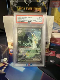 2025 Pokemon Black Bolt Serperior ex Special Illustration Rare PSA 10 164/086 - Image 1