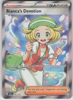 Pokemon TCG Bianca's Devotion Ultra Rare SV05: Temporal Forces 197/162 - Image 1