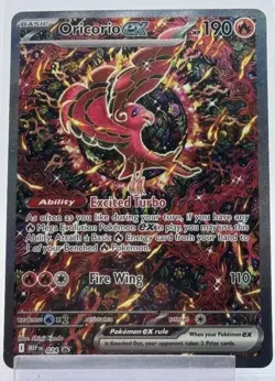 Pokemon TCG Oricorio UPC Black Star Promo 024 Near Mint Condition - Image 1