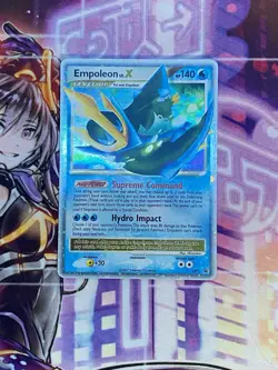 Empoleon LV.X DP11 Black Star Promo Holo Rare Diamond And Pearl 2007 Pokemon LP - Image 1