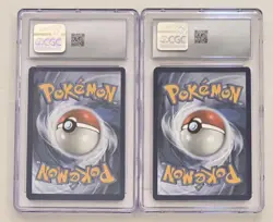 LOT OF 2 CGC POKEMON SLABS BRONZOR IR & CHIMECHO IR (2024) - Image 2
