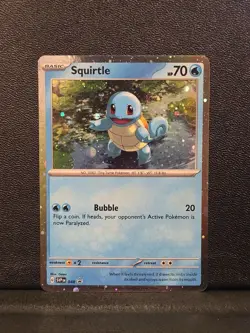 Pokemon Squirtle SVP 048 Holo Rare SVP Black Star Promo NM - Image 1