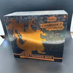 Pokemon Champion’s Path Elite Trainer Box ETB Factory Sealed 2020 820650805455 - Image 1
