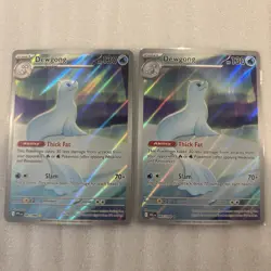 2025 Pokemon Dewgong 97/094 Pokemon Phantasmal Flames Full Art IR Mega Evolution - Image 1