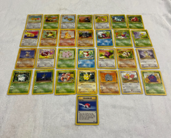 29/84 Pokemon Jungle Lot, NM to LP, No Doubles, Vintage PICTURES - Image 2