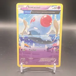 Pokemon Tentacool Card 71/196 A Recovery Basic 60 HP 20 Attack Psychic - Image 1