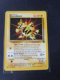 Electabuzz Black Star Promo #2 Pokemon Card WOTC - Image 1