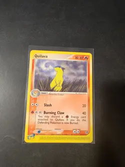 Pokemon TCG - Quilava - 51/100 - Uncommon - Ex Sandstorm Non Holo Card NM/LP - Image 1