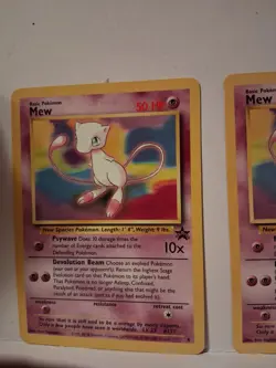 Pokemon TCG Promo Lot Mew Basic Pokemon Card 8 151 2 Cards - Image 4