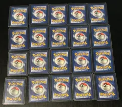 1999 Vintage Pokemon LOT 20 cards ALL IN TOP LOADERS - Image 2
