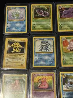 1999 Vintage Pokemon LOT 20 cards ALL IN TOP LOADERS - Image 3