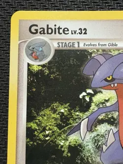 Pokemon TCG Gabite Prerelease Stamped Promo Mysterious Treasures 48/123 LP Card - Image 2