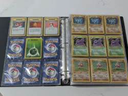 WoTC Pokemon TCG Vintage Binder (Holos, Shadowless, 1st Editions, ~250 Cards) - Image 3