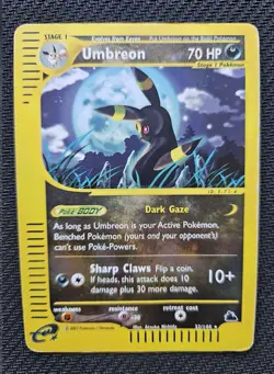Pokemon Card-Umbreon-Skyridge-Holo Reverse-32/144-ENG-Played - Image 1