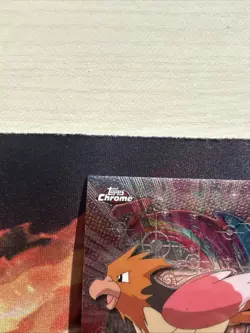 Topps Chrome 2000 Pokemon #21 Spearow Card Foil Holo, Animation Series 1 - Image 2