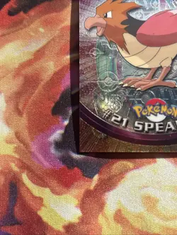 Topps Chrome 2000 Pokemon #21 Spearow Card Foil Holo, Animation Series 1 - Image 5
