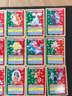 [P277]Pokemon Top Sun Japanese Vintage Set of 15 Topsun Card JAPAN Charmander.. - Image 3
