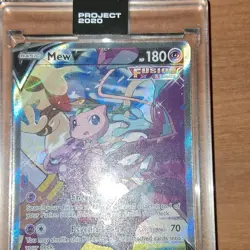 Pokemon Mew V Full Art Ultra Rare Fusion Strike Holo 251/264 Card - Image 2