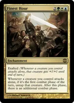 Finest Hour - Medium Play MTG Alara Reborn - Image 1