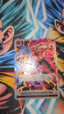 Greatest Showdown Holo Winner Card Dragon Ball Fusion World Tournament FB03-024 - Image 2