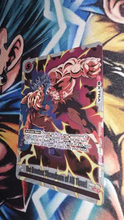 Greatest Showdown Holo Winner Card Dragon Ball Fusion World Tournament FB03-024 - Image 4