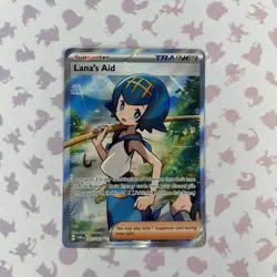 Pokemon TCG Lana's Aid Trainer Sv06 Twilight Masquerade Holo Card 207/167 - Image 1