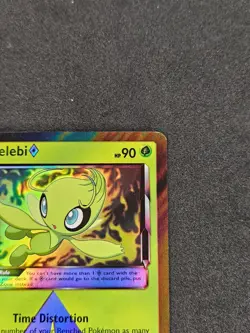 Celebi Prism Star Holo 19/214 2018 Sun & Moon Lost Thunder Pokemon Card NM- - Image 4