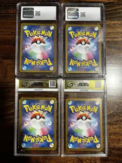 Pokemon Graded Gem Mint/mint Japanese Card Lot 4 including a Mega Charizard X ex - Image 2