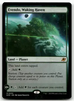 Evendo, Waking Haven 253 MTG Edge of Eternities M NM - Image 1
