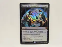 Magic the Gathering TCG Behold the Sinister Six! M 0051 Marvel's Spider-Man Foil - Image 1