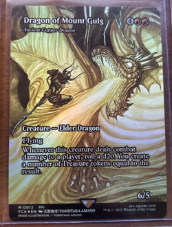Dragon of Mount Gulg Ancient Copper Dragon Final Fantasy: Through the Ages Foil - Image 1