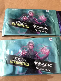 MTG Edge of Eternities 4 packs promo foil and regular magic - Image 3