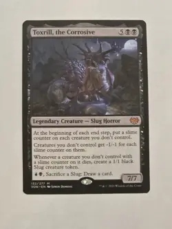 Toxrill, The Corrosive - Crimson Vow - Near Mint - MTG - Image 1
