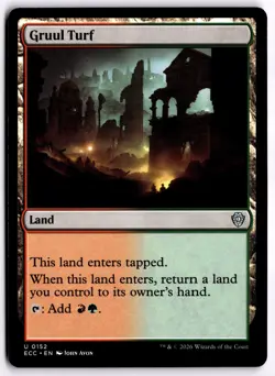 Gruul Turf NM ECC Commander: Lorwyn Eclipsed MTG - Image 1