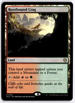 Rootbound Crag NM ECC Commander: Lorwyn Eclipsed MTG - Image 1