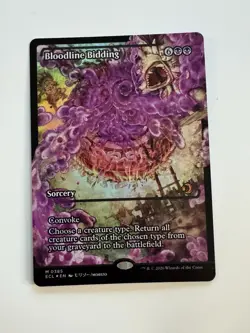 Bloodline Bidding (Showcase) - 385 - Foil - Lorwyn Eclipsed - NM - Image 1