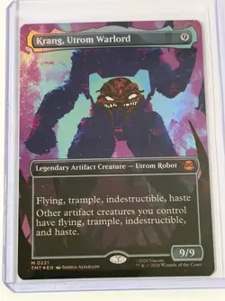 Krang, Utrom Warlord Borderless Teenage Mutant Ninja Turtles Foil 221 - Image 1