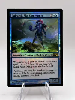 Talrand, Sky Summoner 72/249 Foil Core Set 2013 M13 MTG NM - Image 1