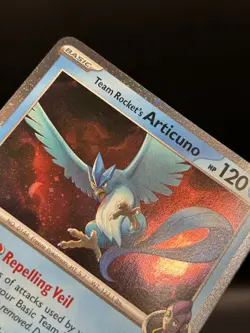 Cosmo Holo Team Rocket’s Articuno 051/182 - Pokemon Destined Rivals Card - NM - Image 2