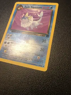 Dark Vaporeon 45/82 Team Rocket Pokemon Card In NM Condition - Image 3