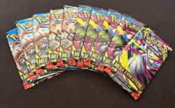 🎆 Pokemon MEGA EVOLUTION Booster Pack Lot / Bundle 10 Packs New Sealed 🎆 - Image 1