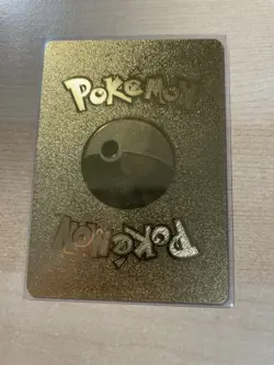 Fan Art - Pokemon Umbreon VMAX GOLD Foil Collector Card - 310 HP - Image 2