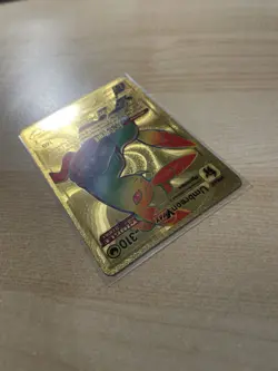 Fan Art - Pokemon Umbreon VMAX GOLD Foil Collector Card - 310 HP - Image 4