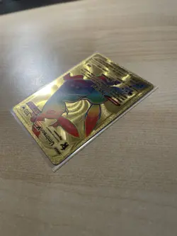 Fan Art - Pokemon Umbreon VMAX GOLD Foil Collector Card - 310 HP - Image 5