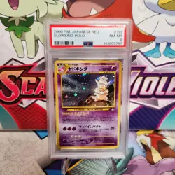 PSA 8 Slowking No. 199 Holo Rare - Japanese Neo - Pokemon TCG - SHIPS FAST - Image 1