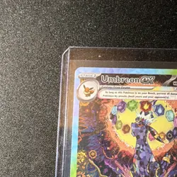 Pokemon Umbreon ex 161/131 Sv Prismatic Evolutions EX Holo 280 HP Stage 1 Rare - Image 2