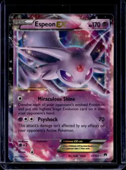 2016 Pokemon XY BREAKpoint Espeon Holo #52/122 - Image 1