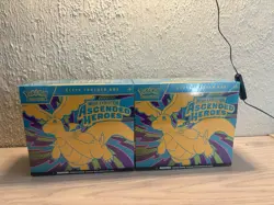2x Ascended Heroes ETB Factory Sealed Pokemon Elite Trainer Box Lot - Image 1